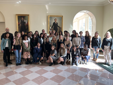 Twain Students visit the White House