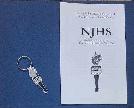 NJHS Keychain and Program